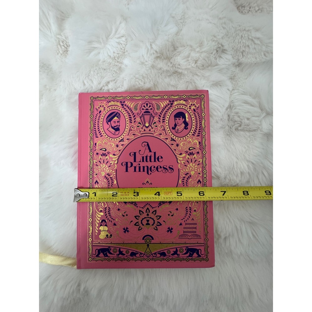 Barnes & Noble A Little Princess Frances Hodgson Burnett Pink Leatherbound Book - Picture 8 of 8